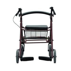 Caminador Rollator 4 Ruedas, Canastilla y Calapies - Imagen 2