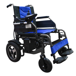 Silla de Ruedas Eléctrica Reposa Brazos y Pies Abatibles - Imagen 1