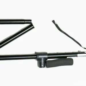 Bastón con soporte doble apoyo y linterna - Imagen 3