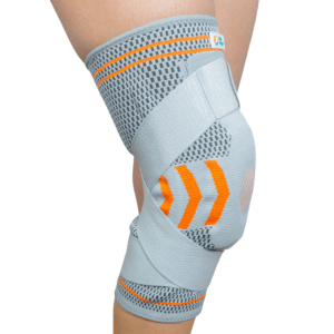 Órtesis de miembro inferior rodillera elástica con almohadilla de gel - Imagen 2