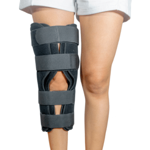 Órtesis de miembro inferior inmovilizador de rodilla de 3 paneles - Imagen 1