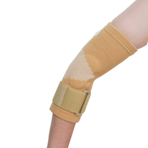 Órtesis de miembro superior codera elastica con almohadillas laterales en silicona - Imagen 2