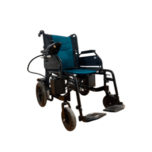 Silla de Ruedas Eléctrica Reposa Brazos y Pies Abatibles - Imagen 1