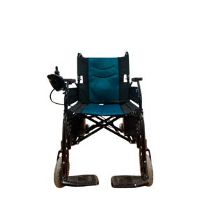 Silla de Ruedas Eléctrica Reposa Brazos y Pies Abatibles - Imagen 4