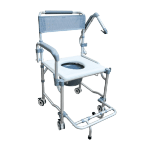 Silla Sanitaria en aluminio con Ruedas - Imagen 1