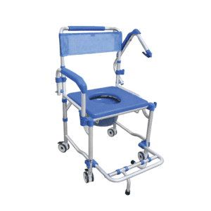 Silla Sanitaria en aluminio con Ruedas - Imagen 2