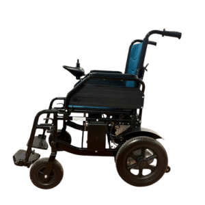 Silla de Ruedas Eléctrica Reposa Brazos y Pies Abatibles - Imagen 2