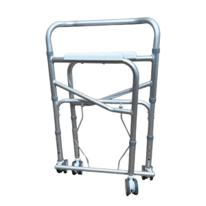 Silla Sanitaria en aluminio con Ruedas - Imagen 5