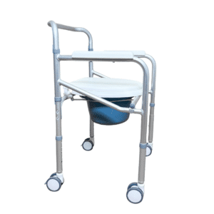 Silla Sanitaria en aluminio con Ruedas - Imagen 4