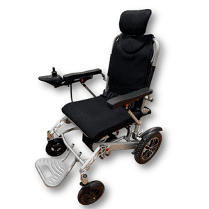 Silla de Ruedas Eléctrica Con sistema de plegado y reclinación eléctrico - Imagen 1